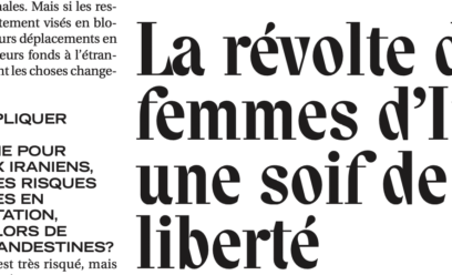 La révolte des femmes d’Iran: une soif de liberté: Christianisme Aujourd’hui