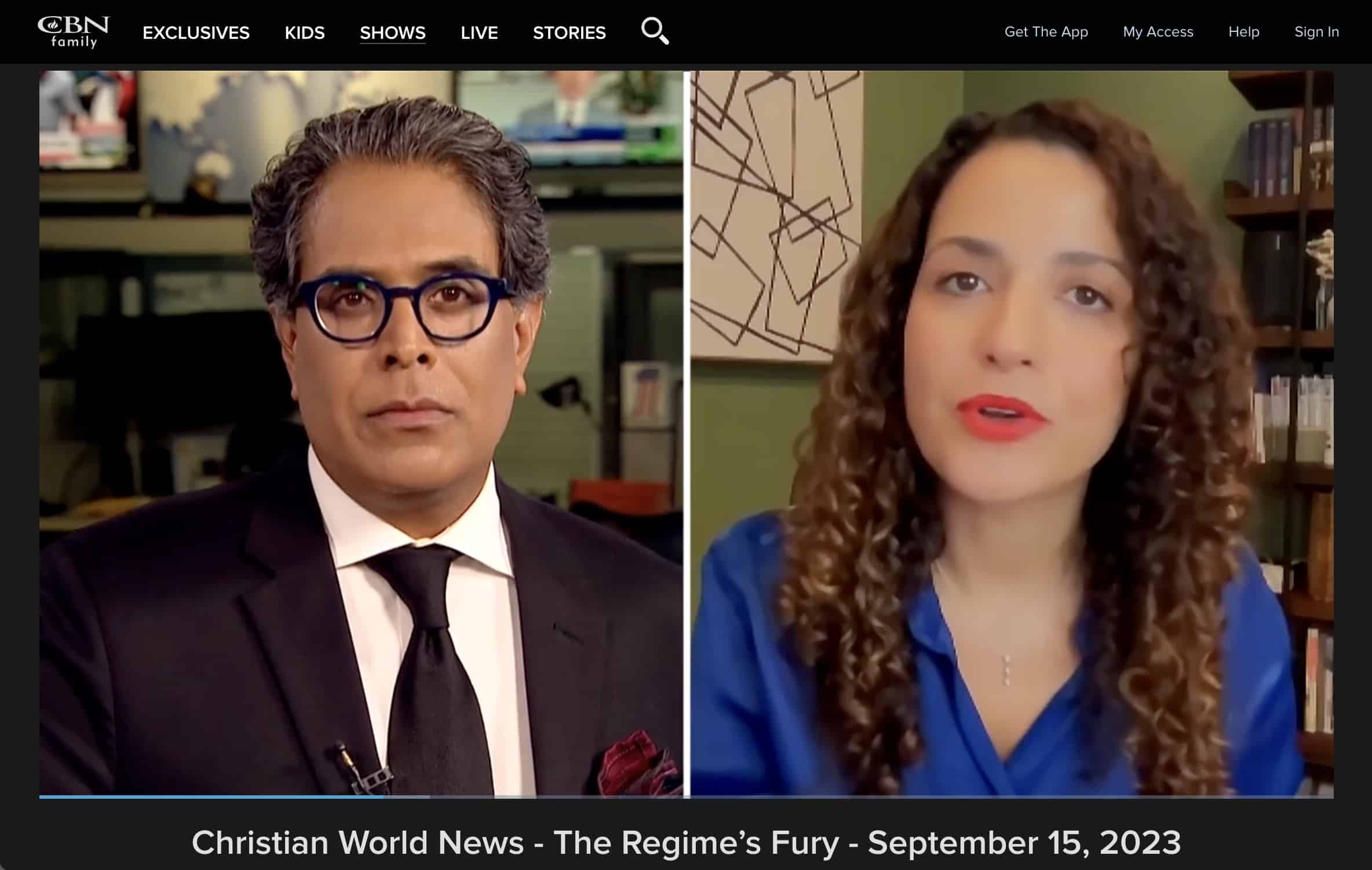 De woede van het regime: CBN Christian World News