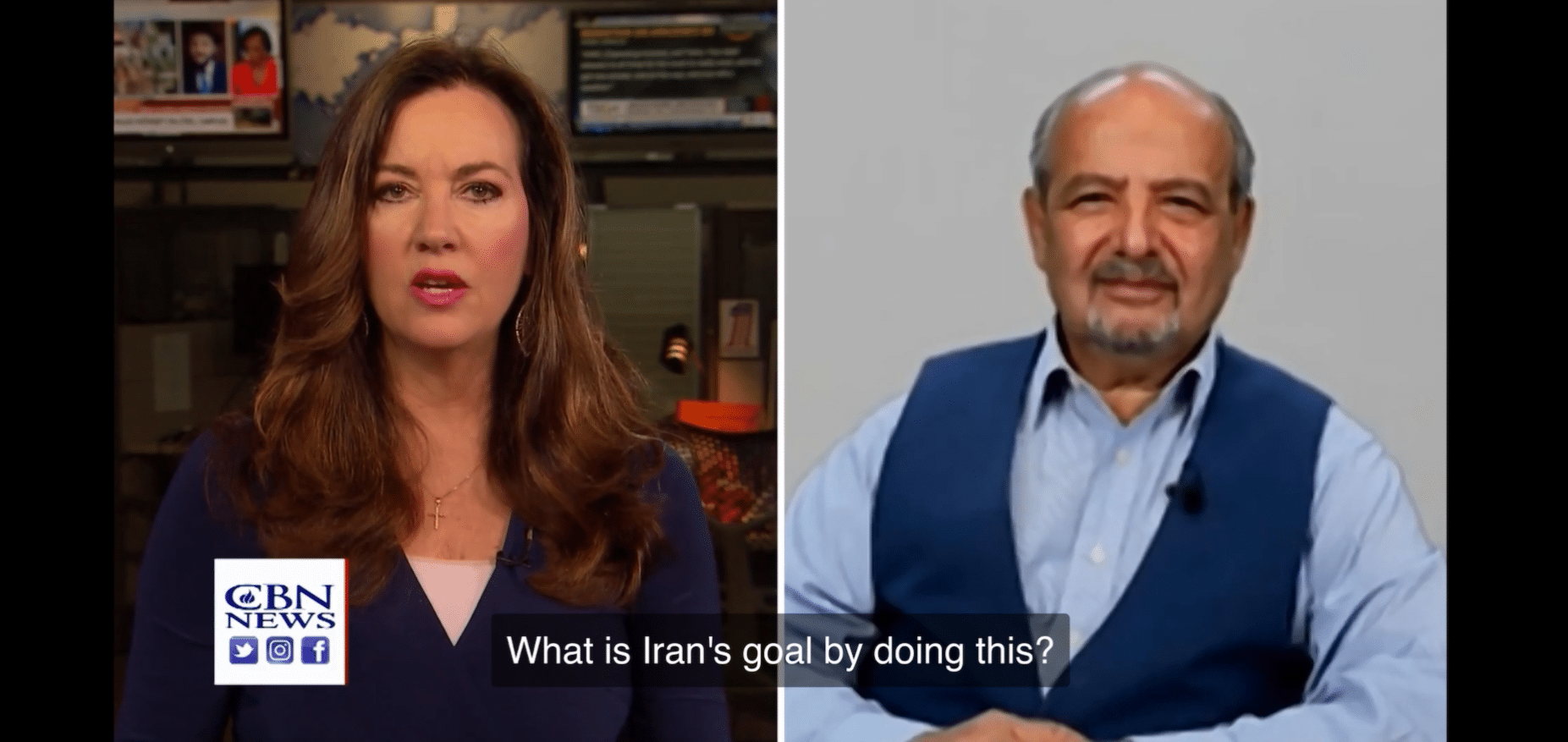 Lazarus Yeghnazar op CBN Wereldnieuws Live